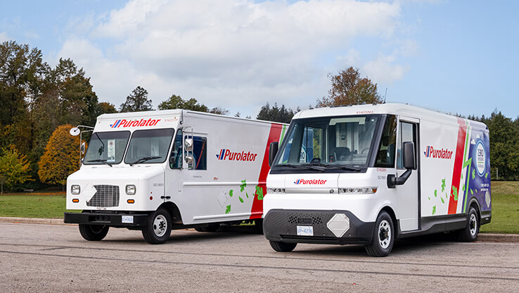 Purolator EV Vehicles