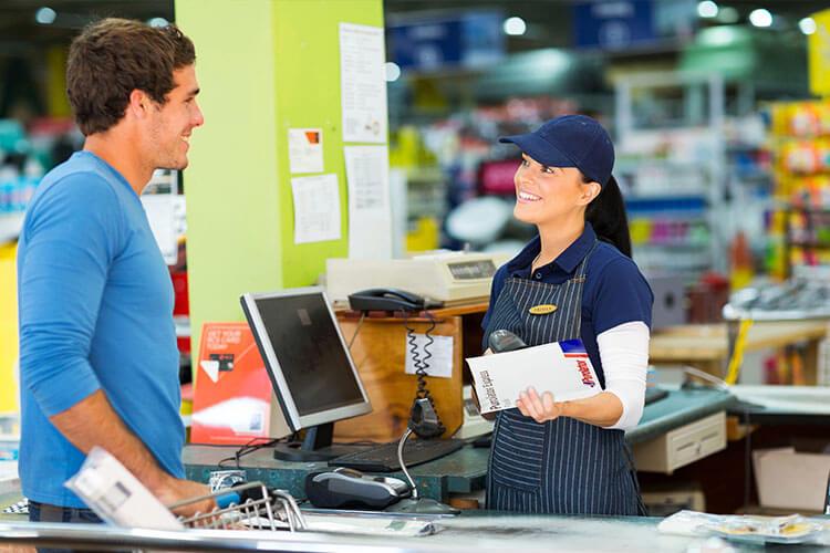 Shipping cashier