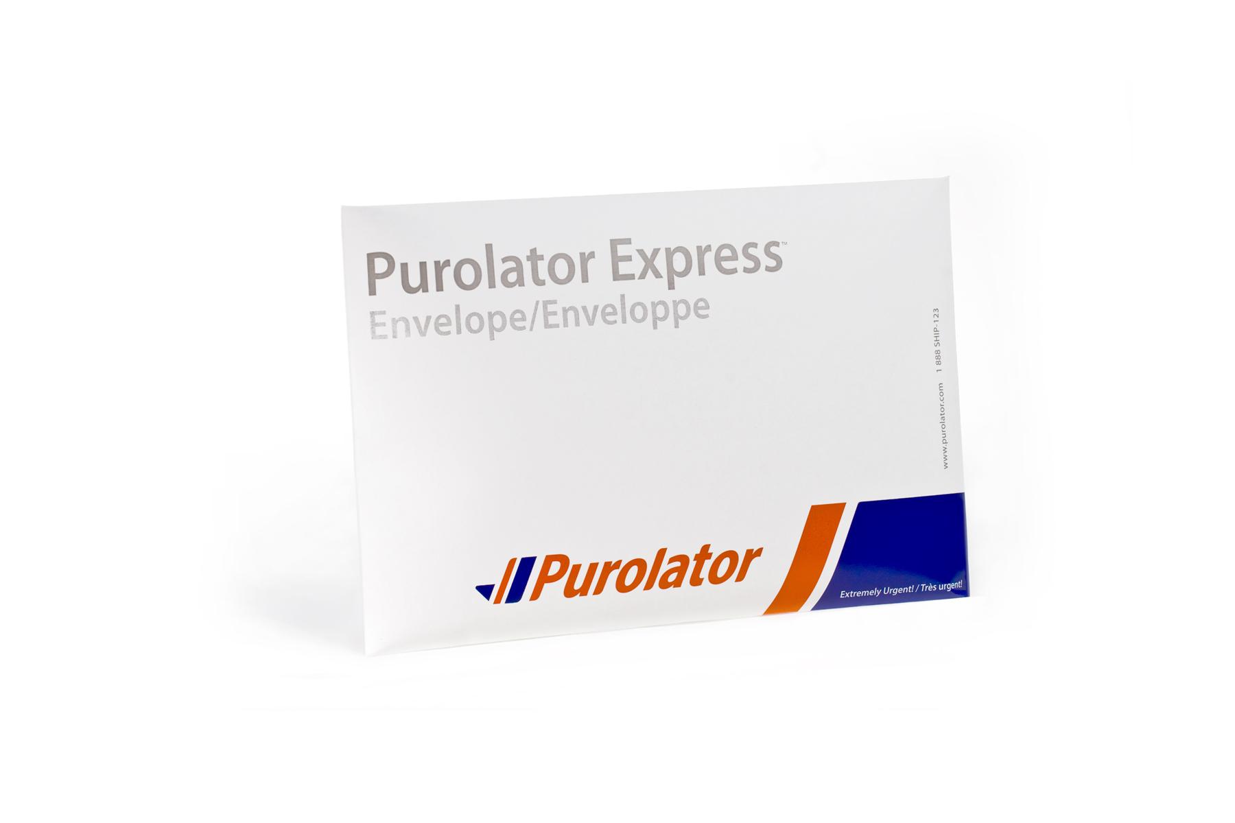 Purolator package