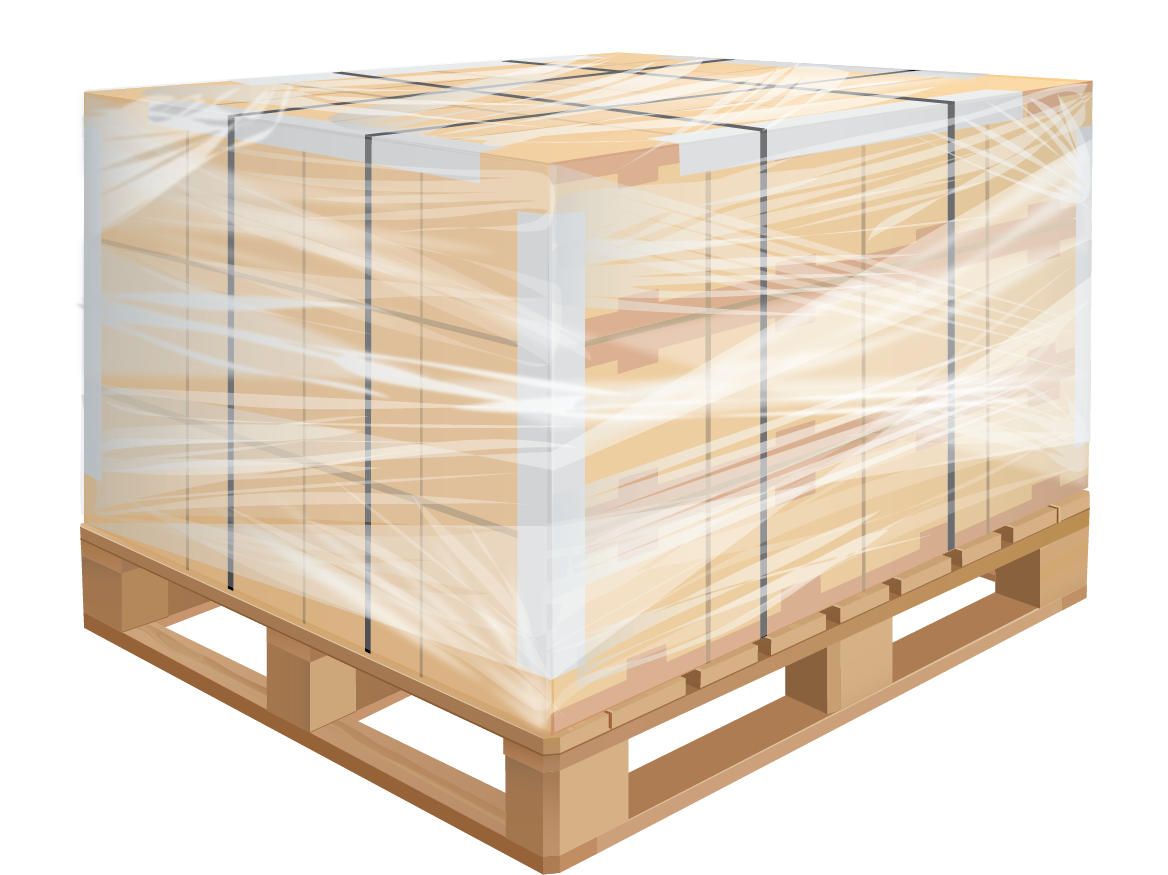 wrapped pallet