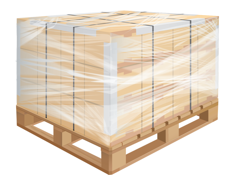 wrapped pallet