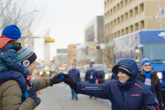 Purolator in parade