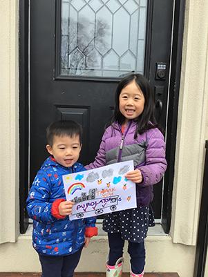 Thank you Purolator kids 1