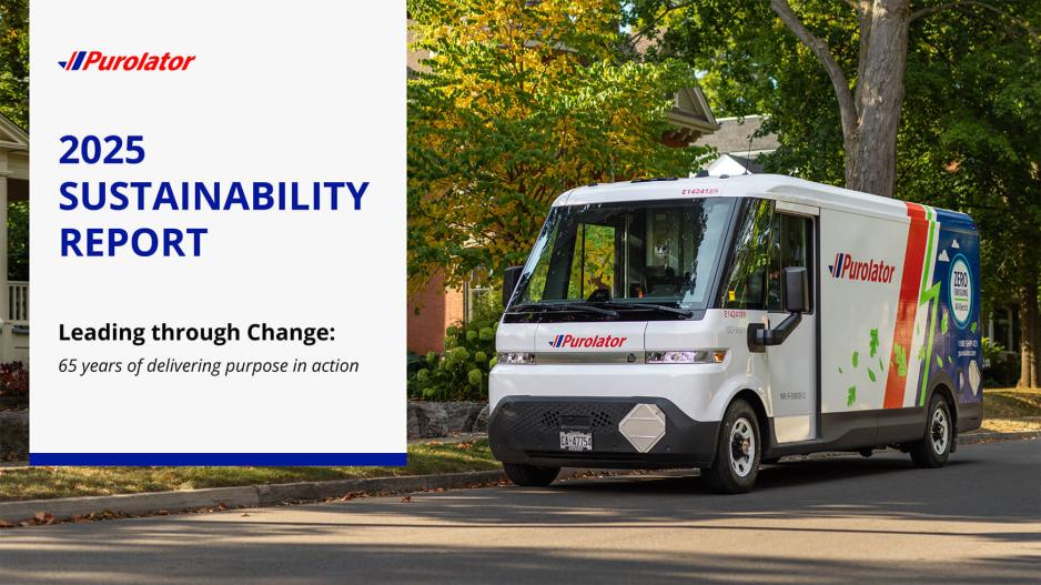 Purolator 2025 Sustainability Report